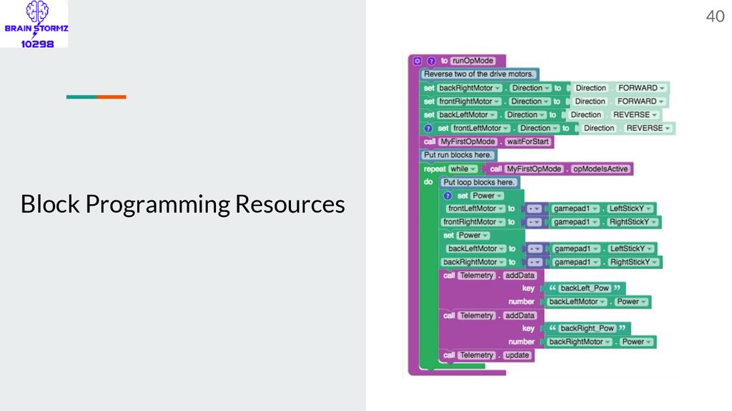 Ftc store programming resources